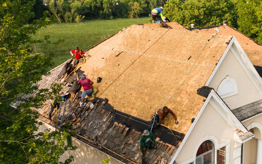 Experienced roof repair company Burnsville, MN