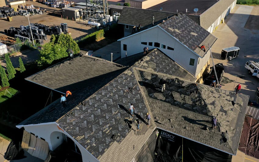leading roof replacement company in Burnsville, MN